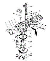 CARBURETOR ASSEMBLY (MODEL NO. VMG6)