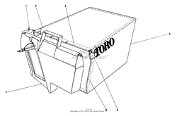 GRASS BAG ASSEMBLY NO. 11-0159