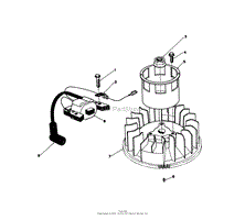 MAGNETO &amp; FLYWHEEL ASSEMBLY (MODEL NO. VMH7)