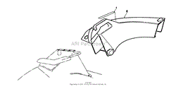 SIDE DISCHARGE CHUTE MODEL NO. 59110 (OPTIONAL)