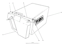 GRASS BAG ASSEMBLY NO. 11-0159