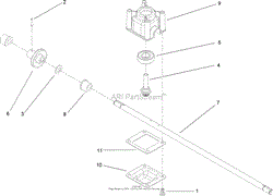 TRANSMISSION ASSEMBLY NO. 106-3956