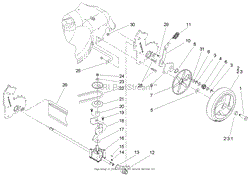 REAR AXLE AND TRANSMISSION ASSEMBLY