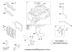 CYLINDER ASSEMBLY BRIGGS AND STRATTON 122K05-0171-E1