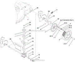 REAR AXLE AND TRANSMISSION ASSEMBLY