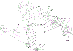 REAR AXLE AND TRANSMISSION ASSEMBLY