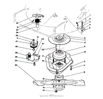 BLADE BRAKE CLUTCH ASSEMBLY