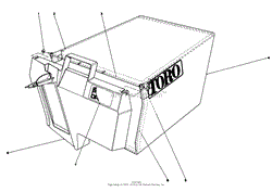 GRASS BAG ASSEMBLY NO. 11-0189