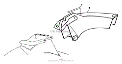 SIDE DISCHARGE CHUTE MODEL NO. 59168 (OPTIONAL)