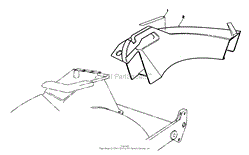 SIDE DISCHARGE CHUTE MODEL NO. 59168 (OPTIONAL)