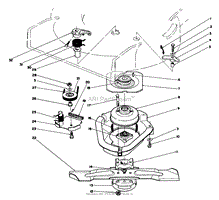 BLADE BRAKE CLUTCH ASSEMBLY