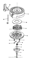 REWIND STARTER N0. 590635