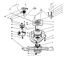 BLADE BRAKE CLUTCH ASSEMBLY