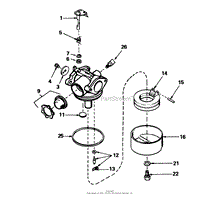 CARBURETOR NO. 632098