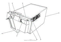 GRASS BAG ASSEMBLY NO. 11-0189