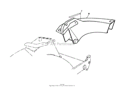 SIDE DISCHARGE CHUTE MODEL NO. 59168 (OPTIONAL)