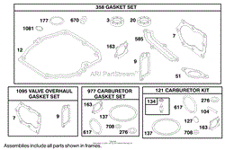 ENGINE BRIGGS &amp; STRATTON MODEL 12U802-1740-E1(10)