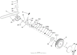 REAR WHEEL AND GEAR CASE ASSEMBLY