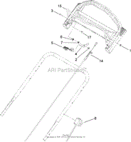 BRAKE BAIL AND CABLE ASSEMBLY