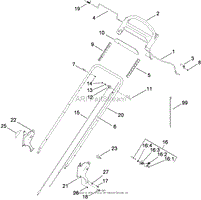 HANDLE AND CONTROL ASSEMBLY