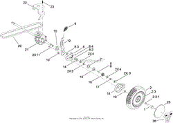 REAR AXLE AND TRANSMISSION ASSEMBLY