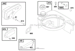 ENGINE BRIGGS &amp; STRATTON MODEL 12F802-0667-01(8)