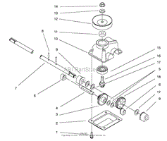 GEAR CASE ASSEMBLY #71-9600