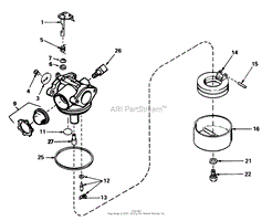 CARBURETOR NO. 632050A