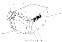 GRASS BAG ASSEMBLY NO. 11-0189