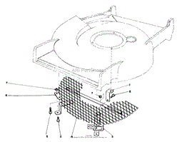 LEAF SHREDDER KIT MODEL NO. 59105 (OPTIONAL)