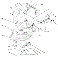 DECK, KICKERS AND RECYCLER PLUG ASSEMBLY