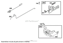 ENGINE BRIGGS &amp; STRATTON MODEL 12F802-1769-B1(4)