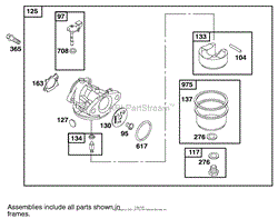 ENGINE BRIGGS &amp; STRATTON MODEL 12F802-1769-B1(7)