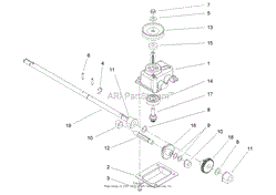 GEAR CASE ASSEMBLY NO. 104-7593