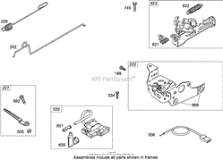 GOVERNOR ASSEMBLY BRIGGS AND STRATTON 126T02-0231-B1