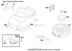 ENGINE BRIGGS &amp; STRATTON MODEL 12F802-0667-01(2)