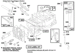 ENGINE BRIGGS &amp; STRATTON MODEL 12F802-0667-01(5)