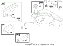 ENGINE BRIGGS &amp; STRATTON MODEL 12F802-0667-01(6)