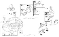 ENGINE BRIGGS &amp; STRATTON MODEL 12F802-1767-E1(3)