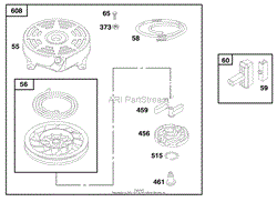 ENGINE BRIGGS &amp; STRATTON MODEL 12F802-1767-E1(4)