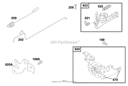 ENGINE BRIGGS &amp; STRATTON MODEL 12F802-1767-E1(6)