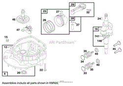 ENGINE BRIGGS &amp; STRATTON MODEL 12F802-1787-E1(4)