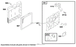 ENGINE BRIGGS &amp; STRATTON MODEL 12F802-1787-E1(7)