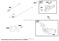 ENGINE BRIGGS &amp; STRATTON MODEL 12F802-1787-E1(9)