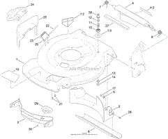 HOUSING AND REAR DOOR ASSEMBLY