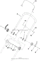 UPPER HANDLE ASSEMBLY