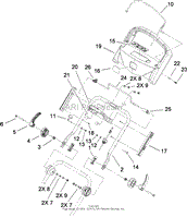 UPPER HANDLE ASSEMBLY