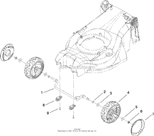 FRONT WHEEL ASSEMBLY