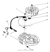 FLYWHEEL &amp; MAGNETO ASSEMBLY