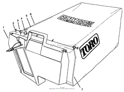 GRASS BAG ASSEMBLY NO. 11-5609